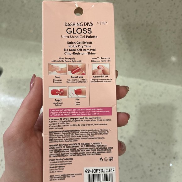 Dashing Diva Gloss Ultra Shine Gel Palette Gel Nail Strips - Picture 3 of 3